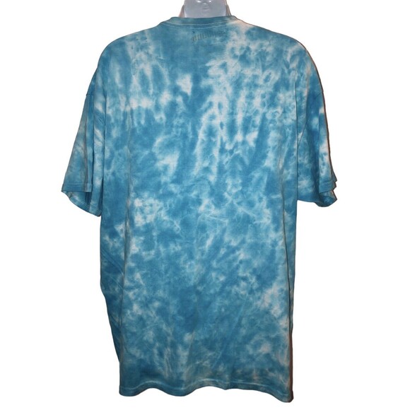 Sublime Band Mens T Shirt Size Large Blue 40 oz To Freedom Graphic Tie Dye - Picture 2 of 5
